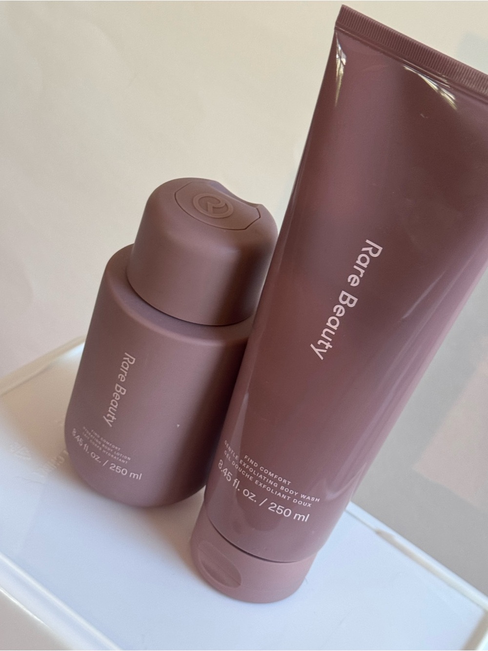 Rare Beauty Mauve-Pink Body Care Duo